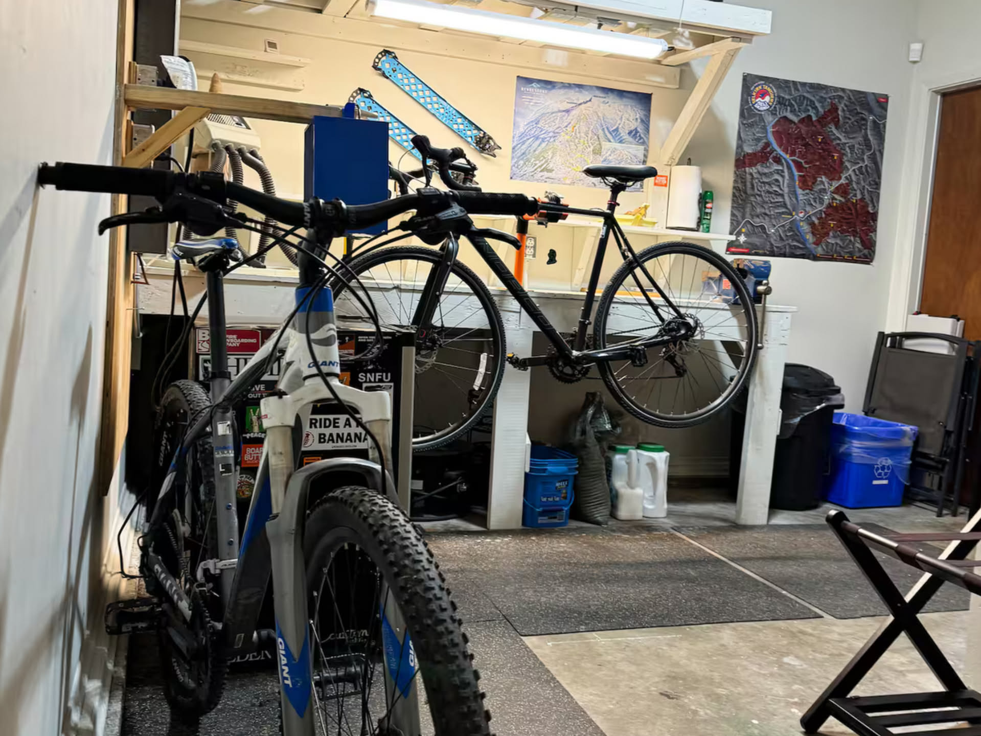 Lockable Bike Repair and Storage